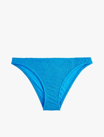 Dokulu Kobalt Mavi Bikini Altı