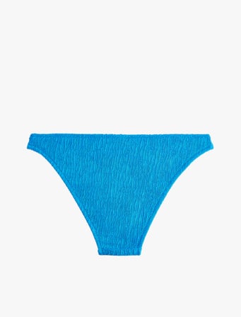 Dokulu Kobalt Mavi Bikini Altı