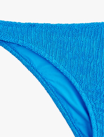 Dokulu Kobalt Mavi Bikini Altı