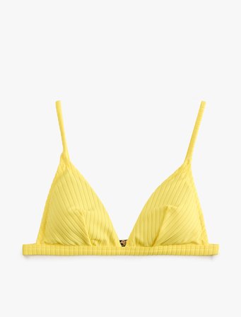 Koton X Sibil Çetinkaya - V Yaka Bralet Bikini Üstü