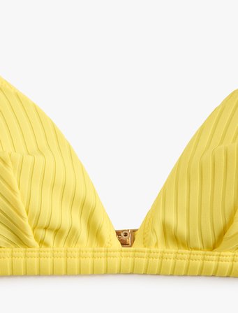 Koton X Sibil Çetinkaya - V Yaka Bralet Bikini Üstü
