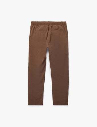 Regular Fit Cepli Beli Bağcıklı Düğmeli Modal Pantolon