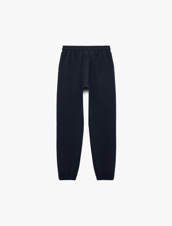 Beli Lastikli Cepli Basic Jogger Eşofman Altı