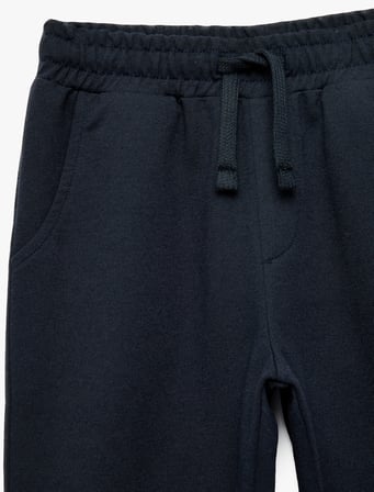 Beli Lastikli Cepli Basic Jogger Eşofman Altı