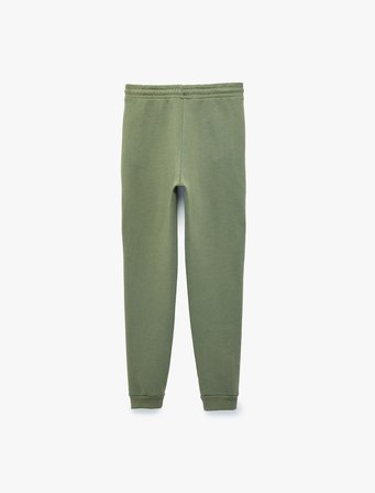 Şardonlu Cepli Jogger Eşofman Altı