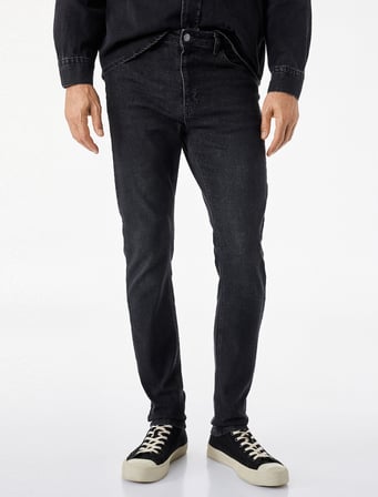 Pamuklu Dar Kesim Normal Bel Skinny Jean Pantolon - Michael Jean
