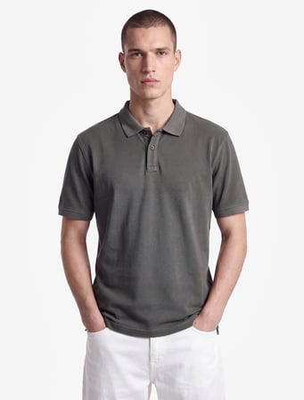 Regular Fit Pamuklu Pike Kumaş Kısa Kollu Düğmeli Polo Yaka Tişört