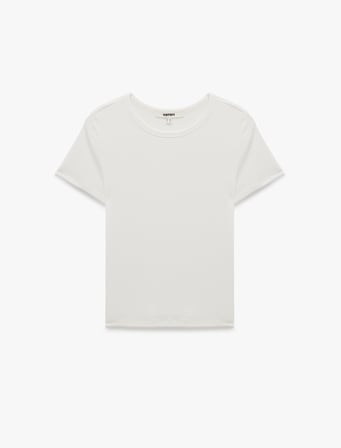 Slim Fit Bisiklet Yaka Kısa Kollu Basic Tişört