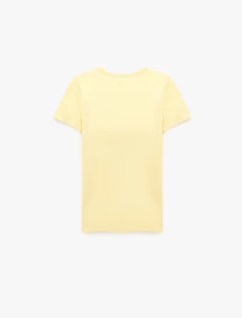 Pamuklu Slim Fit Bisiklet Yaka Kısa Kollu Tişört