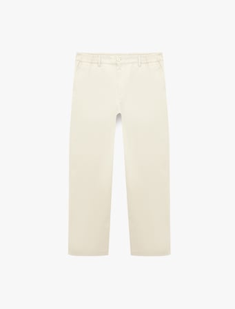 Pamuklu Regular Fit Cepli Beli Lastikli Gabardin Yazlık Chino Pantolon