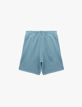 Yıkamalı Bermuda Beli Bağcıklı Şort