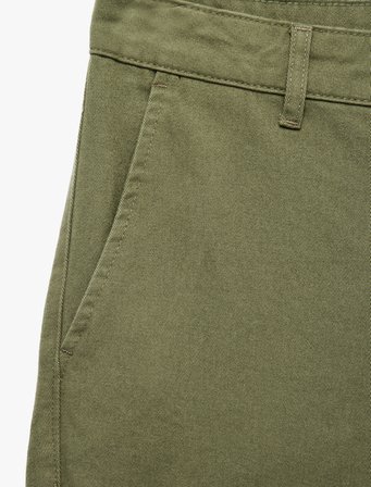 Pamuklu Cepli Gabardin Slim Fit Pantolon