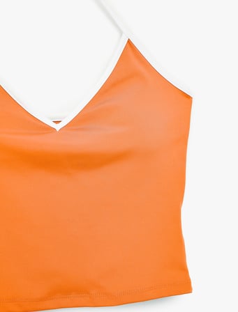 İnce Askılı Biyeli Slim Fit Atlet