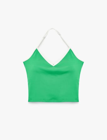İnce Askılı Biyeli Slim Fit Atlet