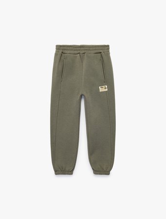Şardonlu Oversize Balon Form Jogger Eşofman Altı