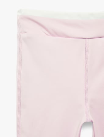 Beli Lastikli Basic Biker Kısa Tayt