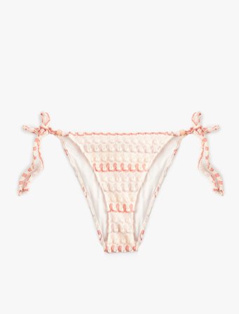Koton X Sibil Çetinkaya - Yanları Bağlamalı İpli Kroşe Bikini Altı