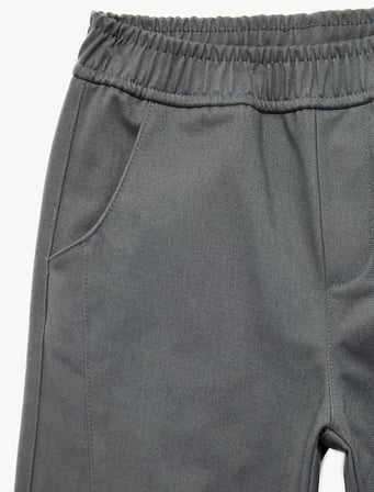 Pamuklu Beli Bağcıklı Bol Kesim Gabardin Pantolon