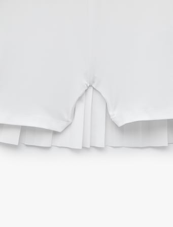 Slim Fit Etiket Detaylı Mini Şortlu Tenis Eteği