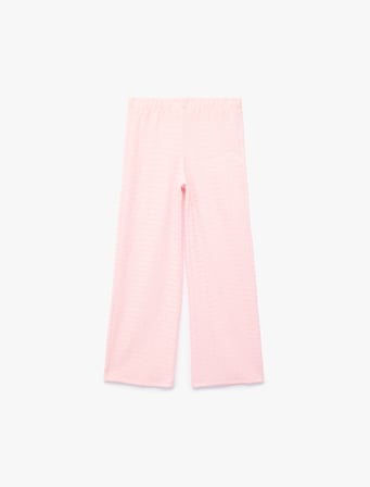 Geniş Paça Basic Pantolon