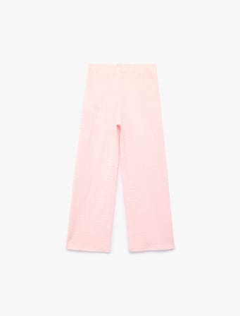 Geniş Paça Basic Pantolon