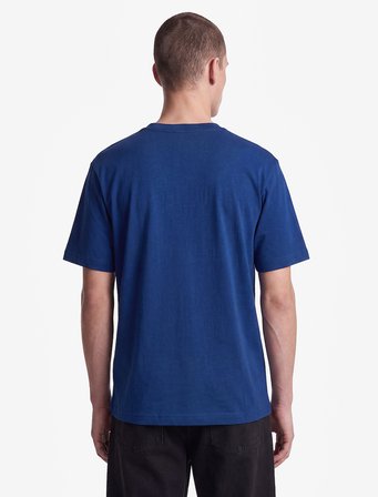 Kısa Kollu Bisiklet Yaka Pamuklu Basic Oversize Tişört