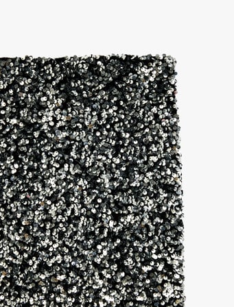Pullu Payetli Slim Fit A Kesim Mini Abiye Etek
