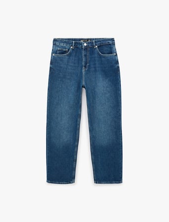 Normal Bel Cepli Bol Baggy Jean Pantolon 