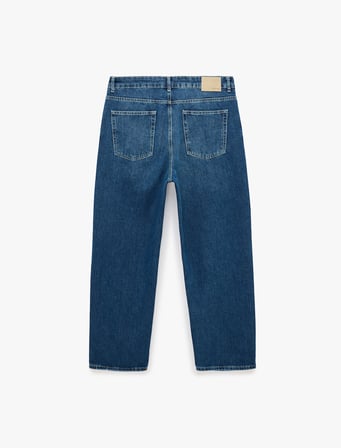 Normal Bel Cepli Bol Baggy Jean Pantolon 