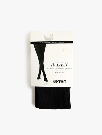 70 Den Korseli Külotlu Çorap
