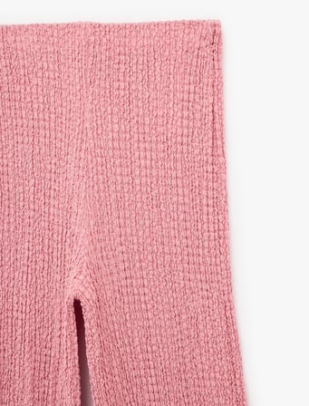Bürümcük Kumaş Dokulu Slim Fit Pantolon
