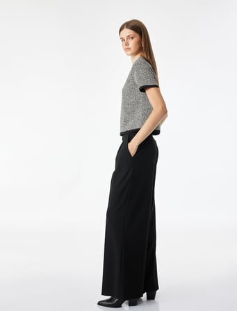 Slim Fit Bisiklet Yaka Kısa Kollu Tüvit Tişört
