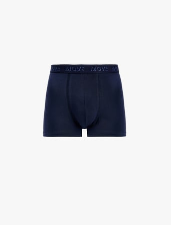 Baskılı Lastik Detaylı Pamuklu 3'lü Boxer Seti