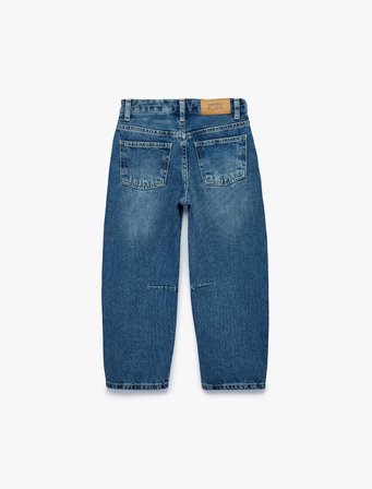 Pamuklu Loose Fit Denim Pantolon