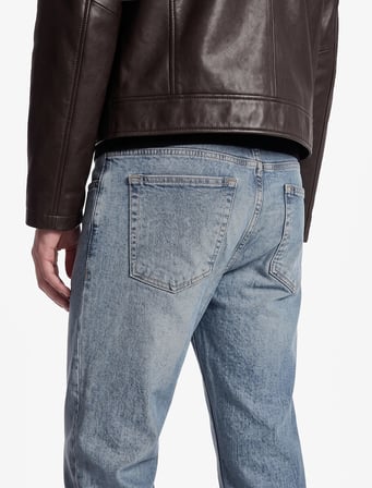 Pamuklu Normal Bel Cepli Straight Fit Jean Pantolon - Mark Jean