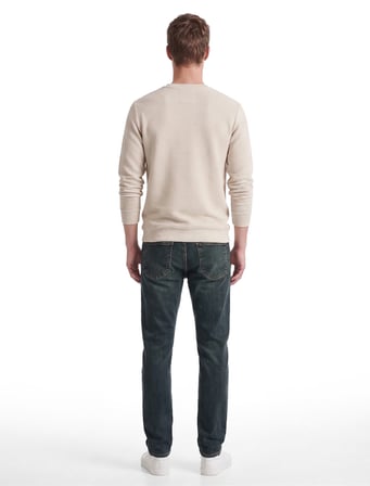 Normal Bel Cepli Slim Fit Jean Pantolon - Brad Jean