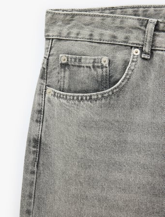 Bol Normal Bel Oversize Pamuklu Baggy Jean Pantolon