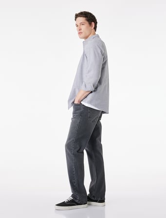 Düz Paça Normal Bel Straight Fit Jean Pantolon - Mark Jean