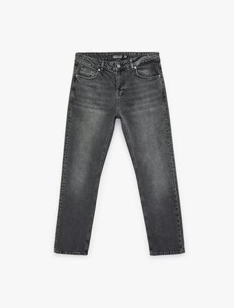 Düz Paça Normal Bel Straight Fit Jean Pantolon - Mark Jean
