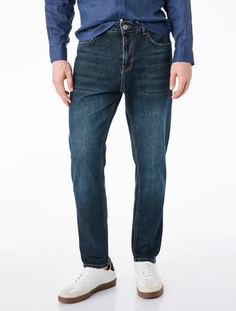 Regular Fit Pamuklu Tapered Jean Pantolon - Joe Jean