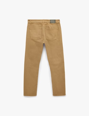 Normal Bel Pamuklu Cepli Straight Fit Jean Pantolon - Mark Jean