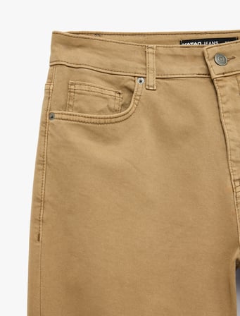 Normal Bel Pamuklu Cepli Straight Fit Jean Pantolon - Mark Jean