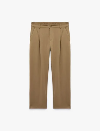 Normal Bel Viskon Karışımlı Kumaş Pantolon