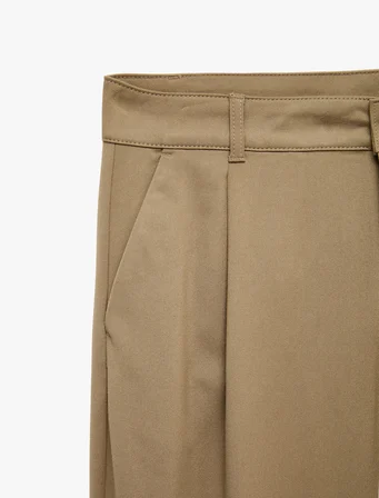 Normal Bel Viskon Karışımlı Kumaş Pantolon