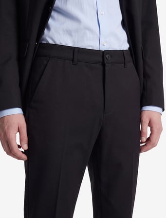 Viskon Cepli Slim Fit Pileli Kumaş Pantolon
