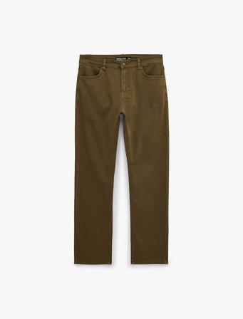 Normal Bel Pamuklu Cepli Straight Fit Jean Pantolon - Mark Jean