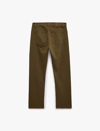 Normal Bel Pamuklu Cepli Straight Fit Jean Pantolon - Mark Jean