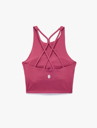 Slim Fit Çapraz Sırt Askılı Sporcu Sütyeni