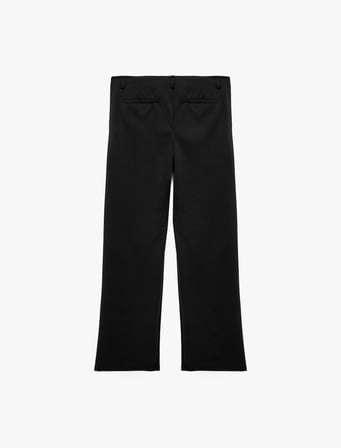Cepli Scuba Kumaş Straight Fit Pantolon