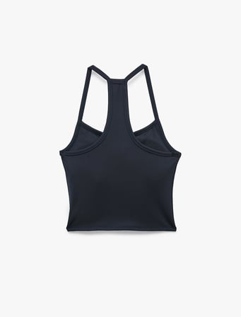 Slim Fit Basic Çapraz İp Askılı Kolsuz Spor Atlet